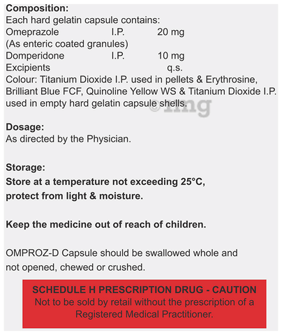 Omproz-D Capsule image