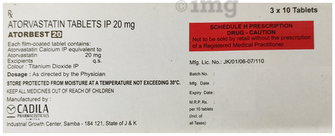 atORBest 20 Tablet image
