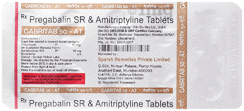 Gabritab 50-AT Tablet image