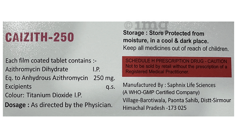 Caizith Tablet 250mg image