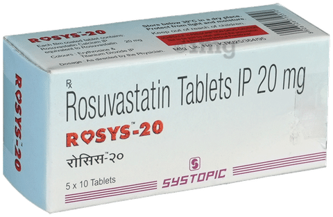 Rosys 20mg Tablet