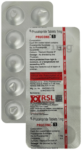Prucon 1mg Tablet image Prucon 1mg Tablet image