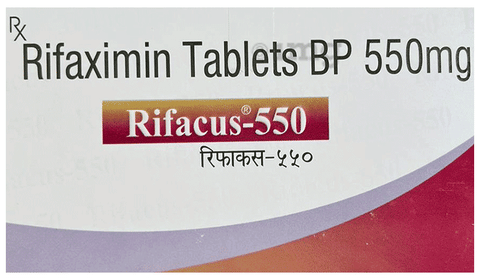 Rifacus 550mg Tablet image Rifacus 550mg Tablet image