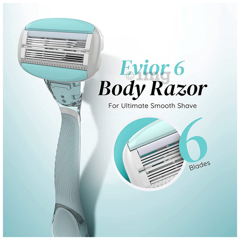 LetsShave Evior 6 Razor Kit image LetsShave Evior 6 Razor Kit image