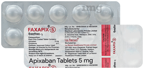 Faxapix 5mg Tablet image Faxapix 5mg Tablet image