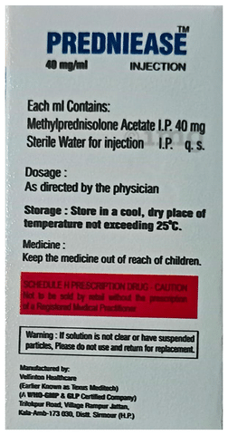 Predniease Injection