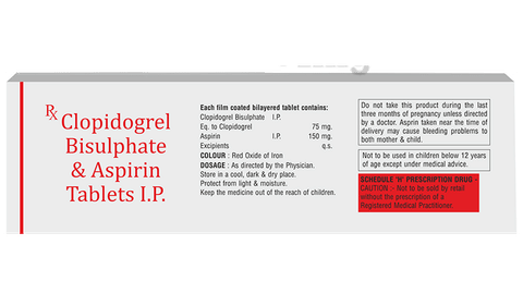 Clopiril-AS 150 Tablet image