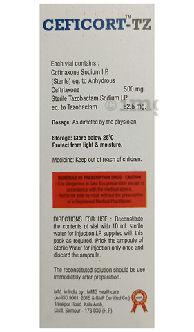 Ceficort-TZ Injection image