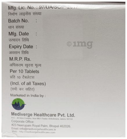 Mecoverge CD3 Tablet image