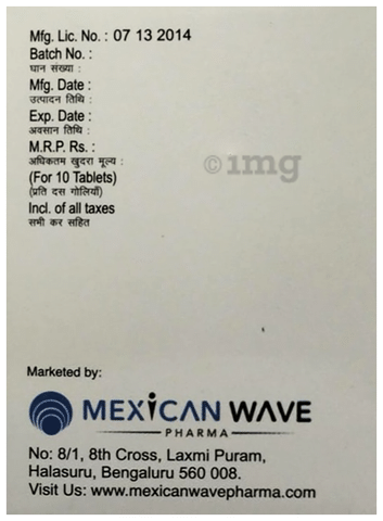 Napcox D 500 Tablet
