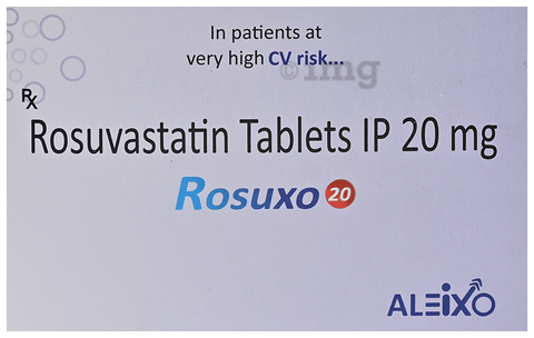 Rosuxo 20 Tablet image Rosuxo 20 Tablet image