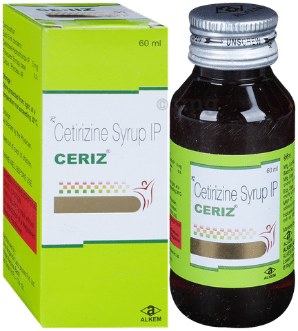 Ceriz 5mg Syrup image Ceriz 5mg Syrup image
