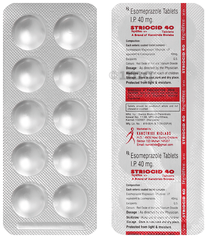 Striocid 40 Tablet image