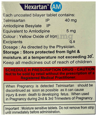 Hexartan AM Tablet image Hexartan AM Tablet image
