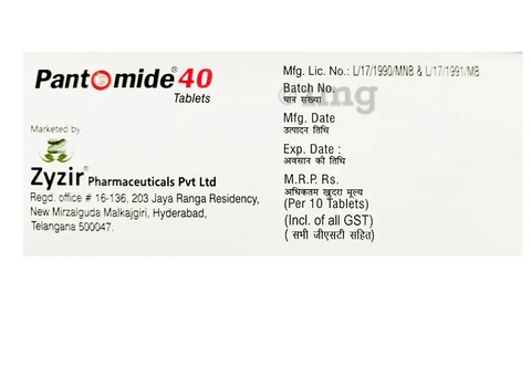 Pantomide 40 Tablet image