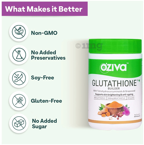 oziva glutathione reviews Oziva Glutathione Builder with Vitamin C & Milk Thistle | Capsule for Skin  Health (60 Each): Buy combo pack of 2.0 bottles at best price in India