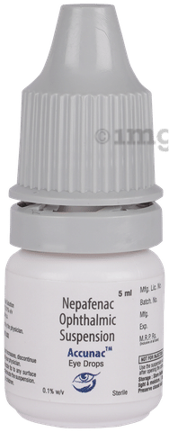 Accunac 0.1% Eye Drop image
