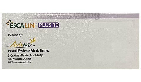 Escalin Plus 10 Tablet image