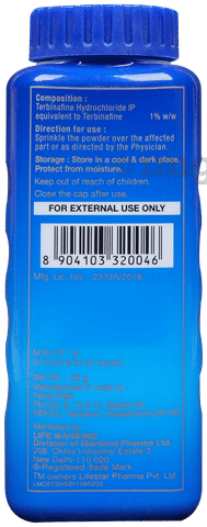 Terbinaforce Dusting Powder image Terbinaforce Dusting Powder image