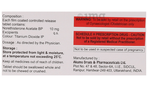Cycloreg CR 10 Tablet image