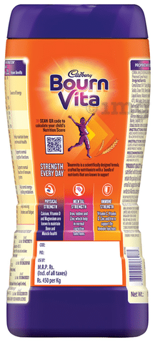 Cadbury Bournvita Health Drink with Vitamin D for Strength |