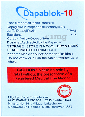 Dapablok 10 Tablet image