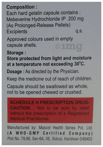 Mebehope 200mg Capsule PR image Mebehope 200mg Capsule PR image