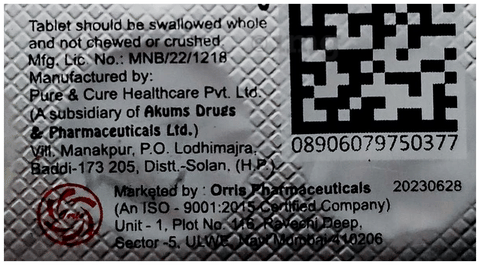 Metoris 50mg Tablet image