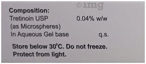 Revize Micro 0.04% Gel image Revize Micro 0.04% Gel image