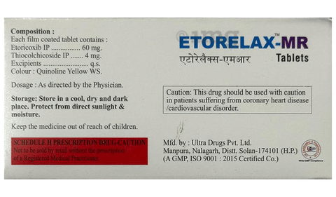Etorelax-MR Tablet image