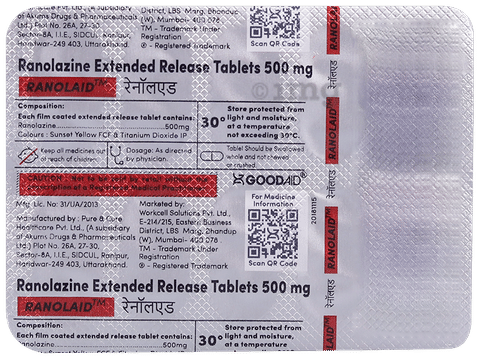 Ranolaid Tablet ER image