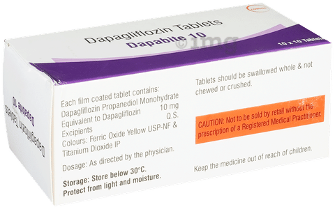 Dapabite 10mg Tablet image Dapabite 10mg Tablet image