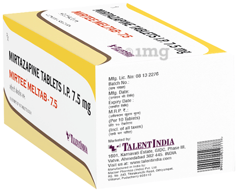 Mirtee Meltab 7.5 Tablet image