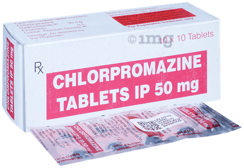 Chlorpromazine  50 Tablet image