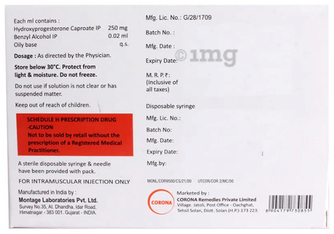 Cor 9 500mg/2ml Injection image
