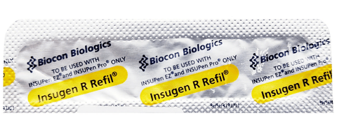 Buy Insugen-R 100IU/ml Refil Online: View Uses, Side Effects, Price ...