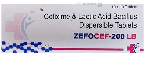 Zefocef LB 200mg Tablet image Zefocef LB 200mg Tablet image