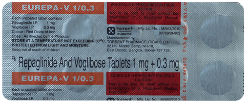 Eurepa-V 1/0.3 Tablet image
