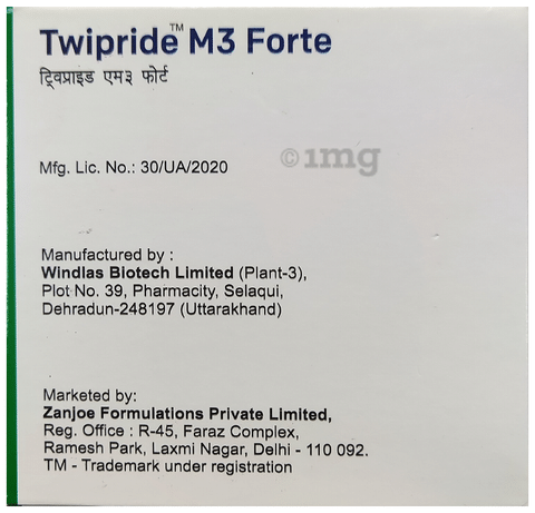 Twipride M 3 Forte Tablet PR