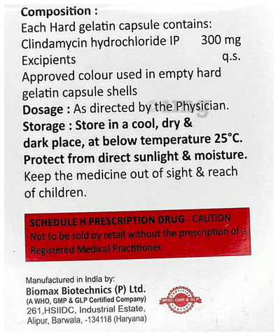 Clindor 300 Capsule image