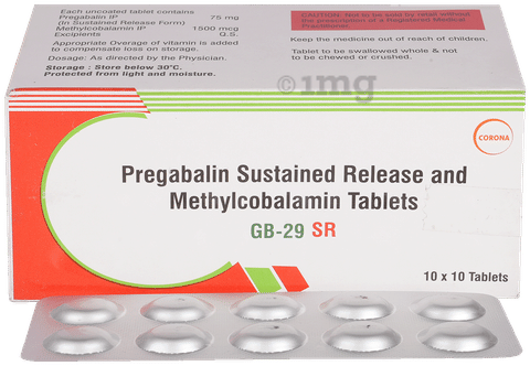 GB 29 1500mcg/75mg Tablet SR
