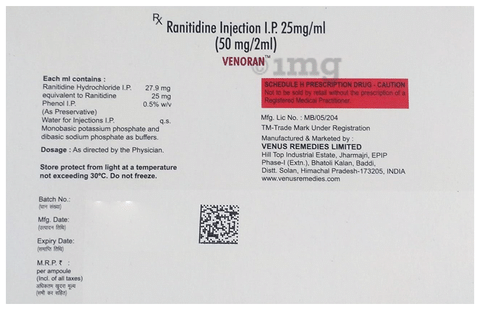 Venoran Injection
