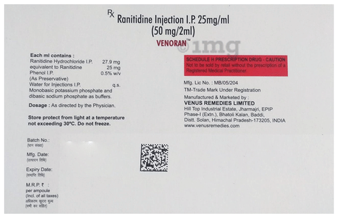 Venoran Injection image Venoran Injection image
