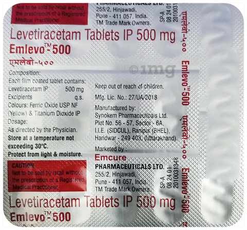 Emlevo 500 Tablet image