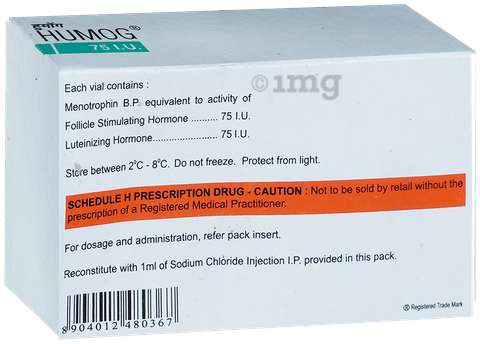 Humog 75 Injection image