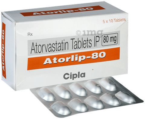 ATORlip 80 Tablet image