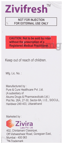Zivifresh 0.5% Eye Drop image