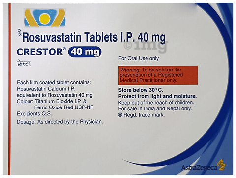 Crestor 40mg Tablet image