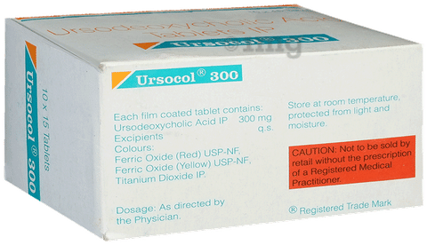 Ursocol 300 Tablet image