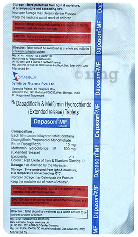Dapasom-MF Tablet ER image